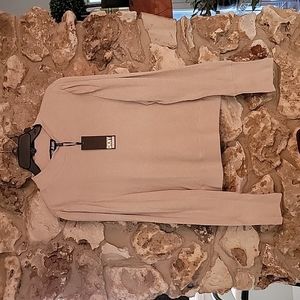 New! DKNY Mock Turtleneck